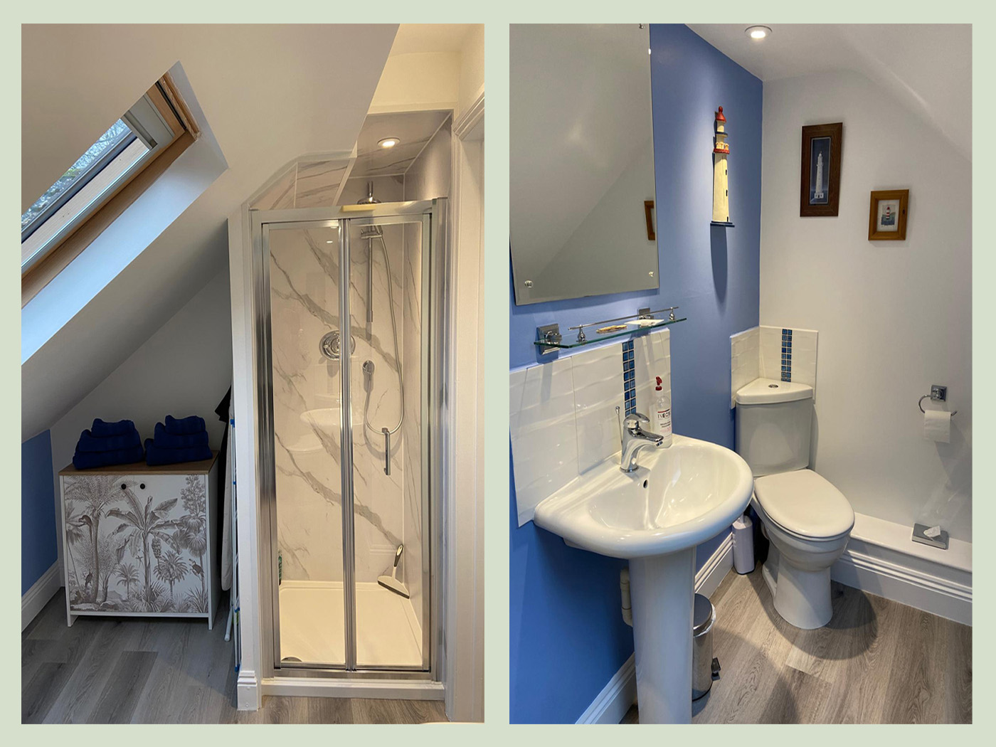 Bathroom Airbnb single apartment