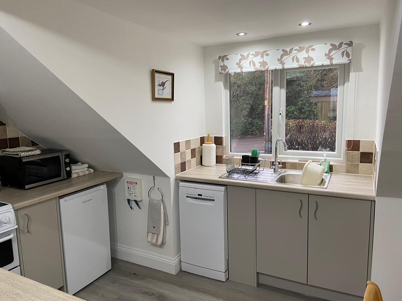 Kitchen Airbnb single apartment in Kintbury, Berkshire